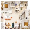 Floor plan: B2B