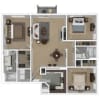 Floor plan: D3