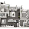 Floor plan: Iverness/Garage- Lower
