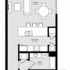Floor plan: One Bedroom - Phase I