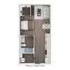 Floor plan: STUDIO B