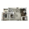 Floor plan: 1 Bedroom