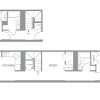 Floor plan: Erbe Two Bedroom Down A Palazzo