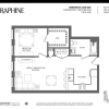 Floor plan: 1bed 402