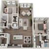 Floor plan: B2E