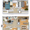 Floor plan: Bartlett Townhouse