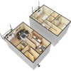 Floor plan: Stratford Wood Townhome
