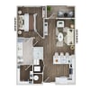 Floor plan: A3A