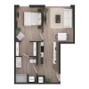 Floor plan: 1BD1za
