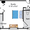 Floor plan: Studio 08 Tier