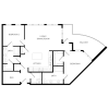 Floor plan: 2x2 B3