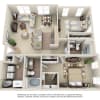 Floor plan: B2 Bay