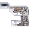 Floor plan: C1 - (Garage Included with Rent) 