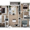 Floor plan: C1