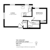 Floor plan: 1 Bedroom