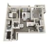 Floor plan: Wedge (B2D-S)