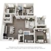 Floor plan: 3BR-A