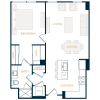 Floor plan: A14
