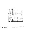 Floor plan: Sanibel