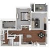 Floor plan: Pomponette