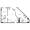 Floor plan: B03A