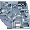Floor plan: B3 2x2