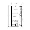 Floor plan: Studio - S3