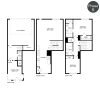 Floor plan: The Townhomes Plan 2A
