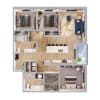 Floor plan: C1