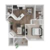 Floor plan: 1x1 Classic