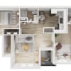 Floor plan: 2x2 Platinum