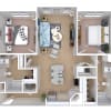 Floor plan: Wasatch 2X2