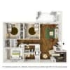 Floor plan: Vanderbilt 2nd Floor