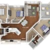 Floor plan: C2B