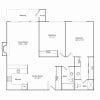 Floor plan: 2x2 A Partial Reno
