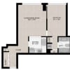 Floor plan: 1BR-JR/1BA