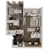 Floor plan: The Ray (A2)