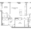Floor plan: 2x3 Den