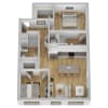 Floor plan: B1