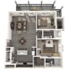 Floor plan: B2