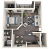 Floor plan: Adina 1