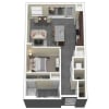 Floor plan: 35F-2