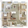 Floor plan: C1-2-1415