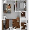 Floor plan: Apartment Style 1 Bedroom 1 Bathroom Accessible