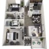 Floor plan: 2x2