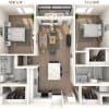 Floor plan: 2B2.1 2x2 1094 SF-FP