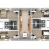 Floor plan: Studio with Private Bathroom