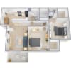 Floor plan: Plan D