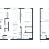 Floor plan: C2M2 Loft | 2 Bed | 2 Bath | Loft