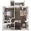 Floor plan: UPGRADED PUEBLO